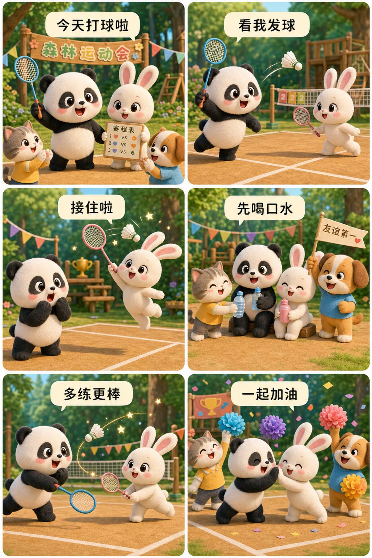 羽毛球日