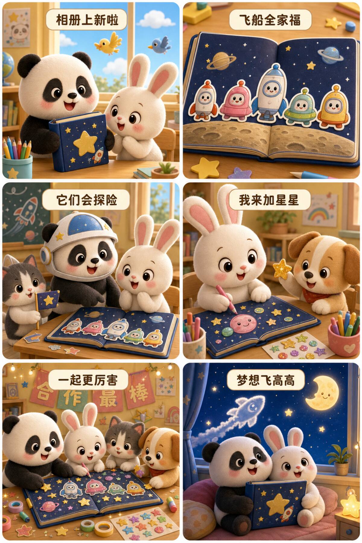 飞船全家福