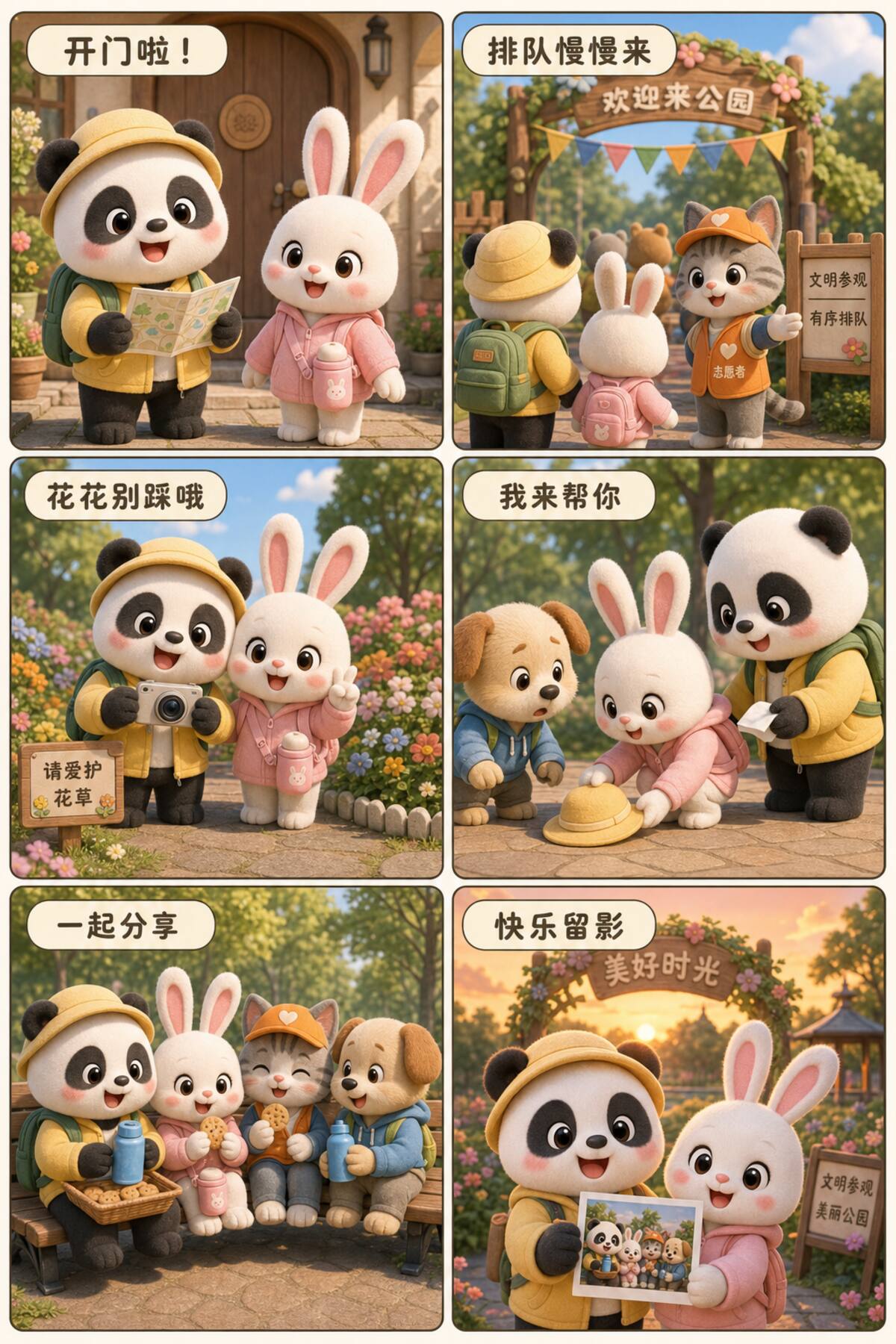打卡开门啦