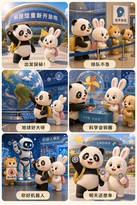 科技馆重启