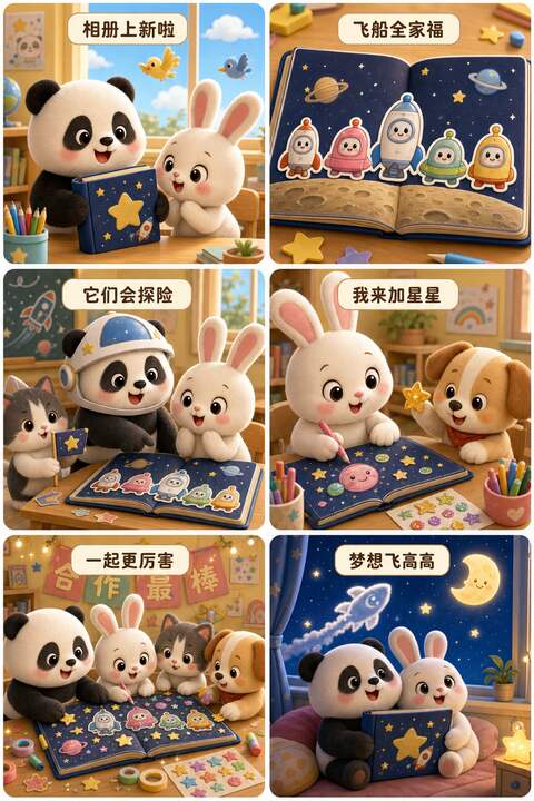 飞船全家福