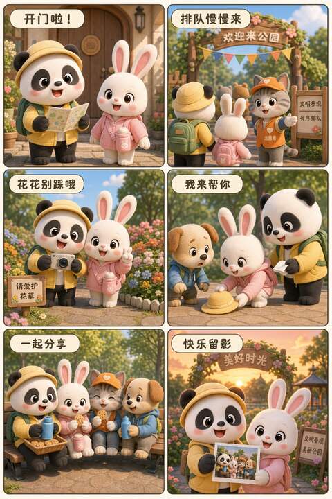 打卡开门啦