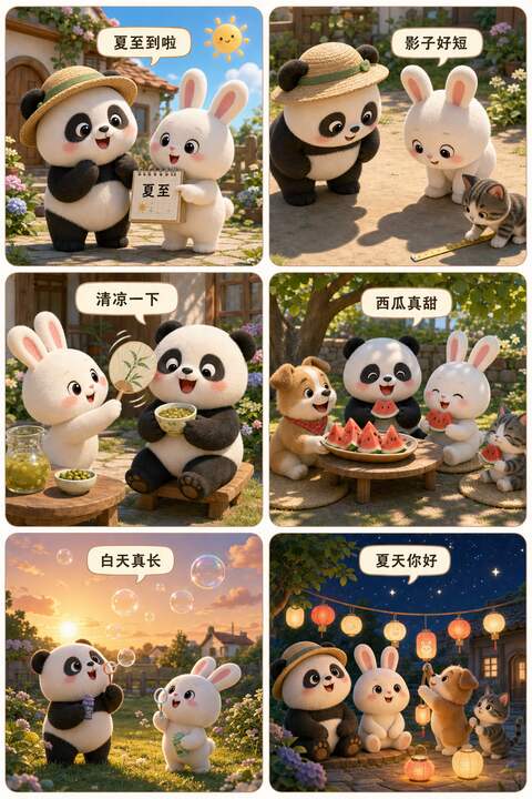 夏至到啦